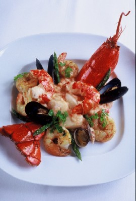 Lobster Risotto with Gulf shrimp